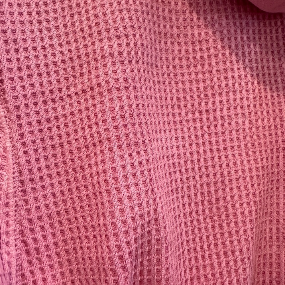 Aerie Cropped Waffle Hoodie - Picture 6 of 13